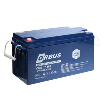 150 Amper Jel Akü 12 Volt Deepcycle (Orbus)