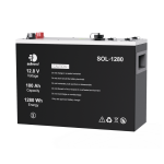 Lityum Akü 12.8 Volt 100 Ah (LiFePo4) (Solinved)
