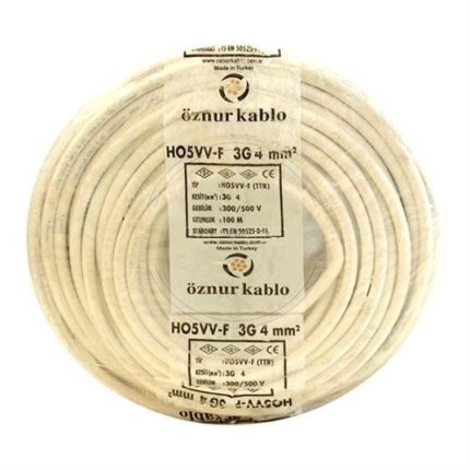 3×4 TTR Kablo 100 Mt (Öznur)