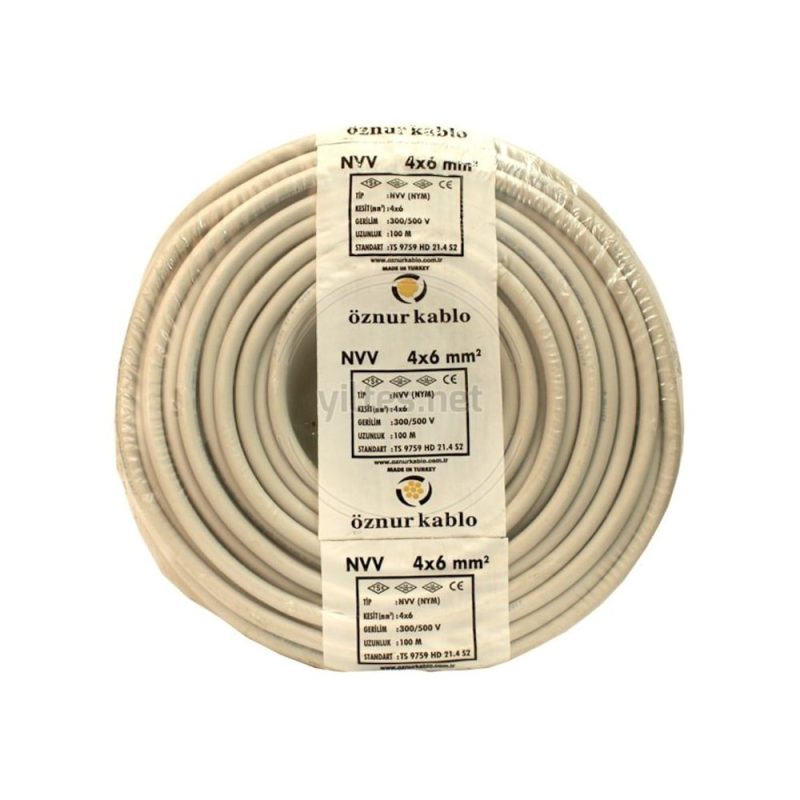 4×6 TTR Kablo 100 Mt (Öznur)