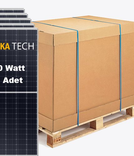 600 Watt Half Cut Topcon Bifacial Monokristal(33 Adet Paletli Toptan) (Lexron)