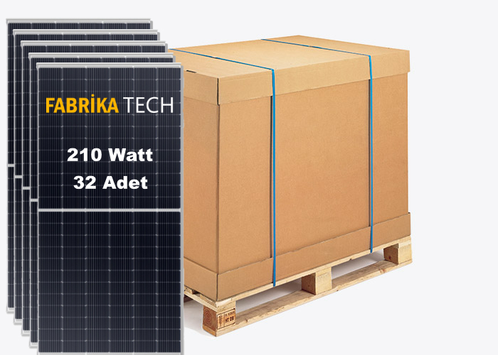 700 Watt Half Cut Topcon Bifacial Monokristal (33 Adet Paletli Toptan) (Lexron)