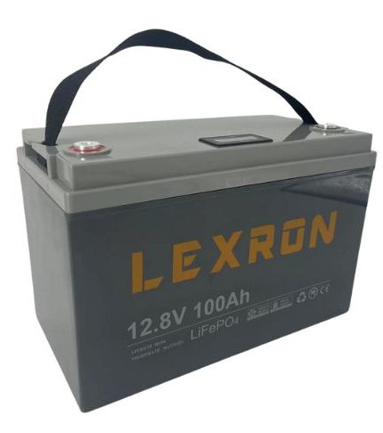 Lityum Akü 12,8V 100Ah (LiFePo4) 1280Wh (Lexron)