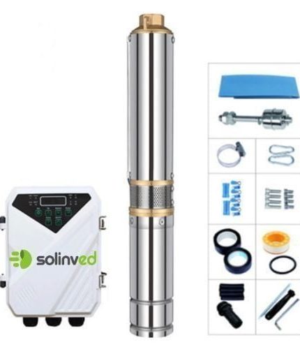 Dc Pompa 48 Volt 400 Watt 47 Mt 3.8 Ton 3 İnç