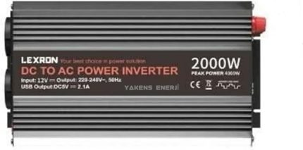 2000 Watt 12 Volt Modifye Sinüs İnverter (Lexron)