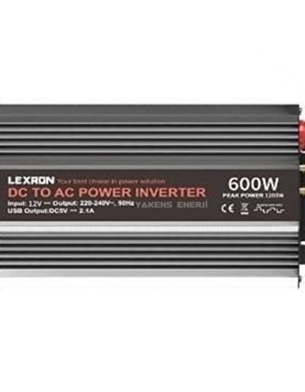 600 Watt 12 Volt Modifye Sinüs İnverter (Lexron)