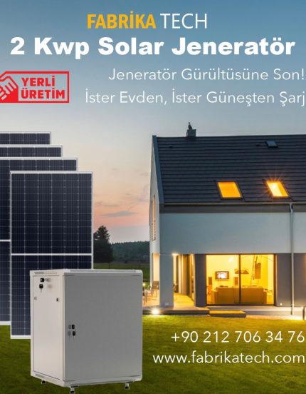2 Kwp Solar Jeneratör