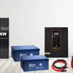 0.5 kW Jel Akülü Bağ Evi Güneş Enerjisi Paketi