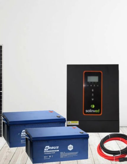 1 kW Jel Akülü Bağ Evi Güneş Enerjisi Paket