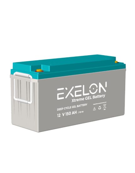 150 Amper Jel Akü 12 Volt Deepcycle (Exelon)