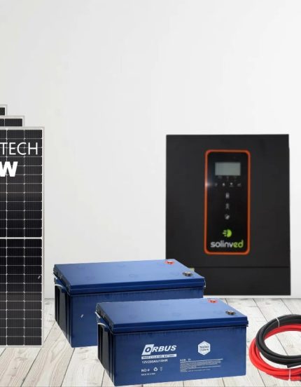 2 kW Jel Akülü Bağ Evi Güneş Enerjisi Paketi