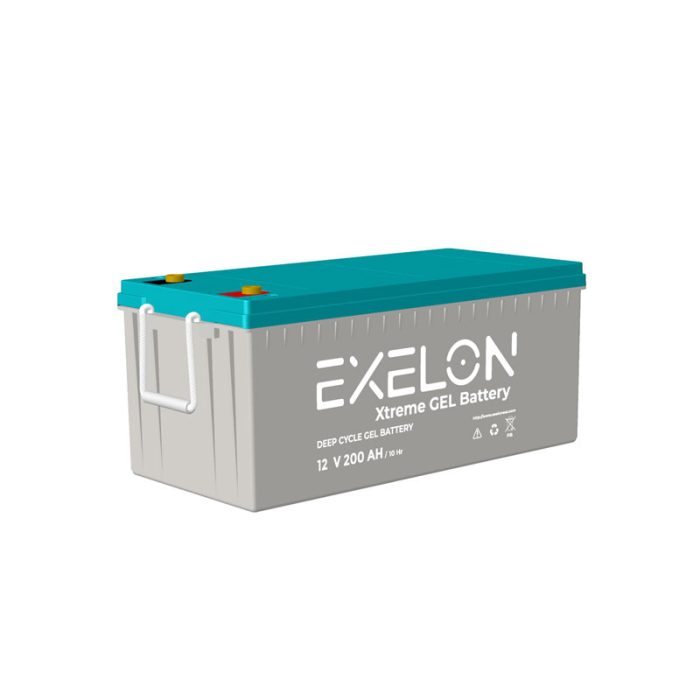200 Amper Jel Akü 12 Volt Deepcycle (Exelon)