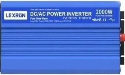 2000 Watt 12 Volt Tam Sinüs İnverter (Lexron)