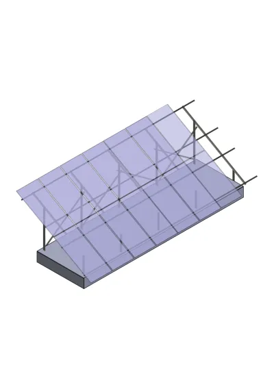 2X9 Solar Panel Sehpa Konstrüksiyon Seti
