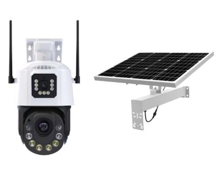 INOX-215 4G Dual Lens 36X Optik Zoom 60 Watt Solar PTZ Kamera