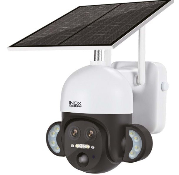 INOX-235 4G Çift Lens 12X Dijital Zoom Solar Panelli PTZ Kamera (UBOX Uyumlu)