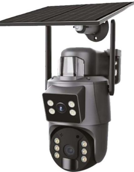 INOX-238 Dual Lens 4G Solar PTZ Güvenlik Kamerası (UBOX Uyumlu)