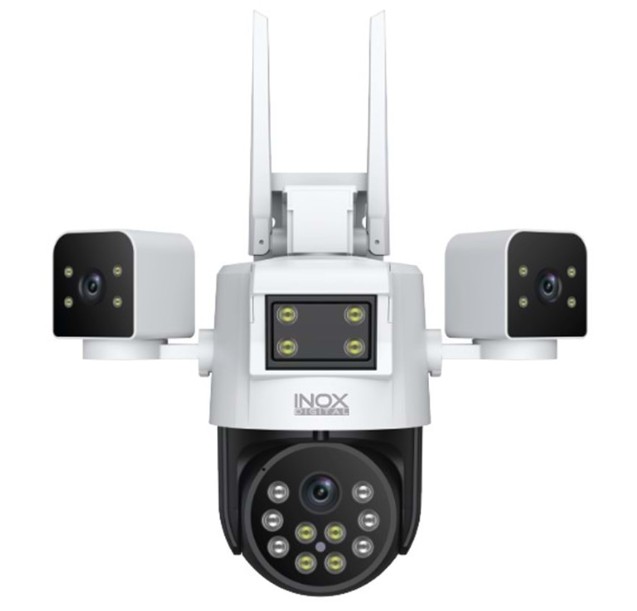 INOX-X103 3+3+3MP 3 LENSLİ WİFİ PTZ KAMERA