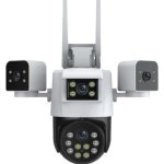 INOX-X104 4X3MP DÖRT LENSLİ WİFİ PTZ KAMERA