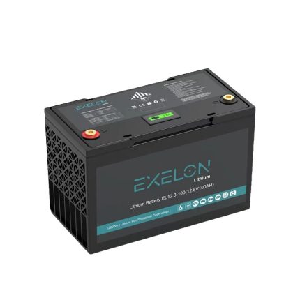 Lityum Akü 12.8V 100Ah (LiFePO4) (Exelon)