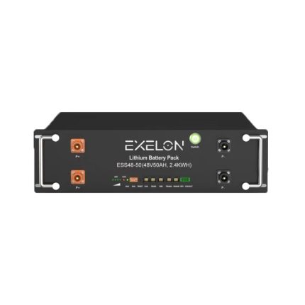 Lityum Akü 48 V 50Ah Kabin tipi (LiFePo4) (Exelon)
