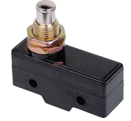 Uzun Kalın Pimli Mikro Anahtar 10A 250V