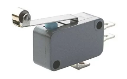 Uzun Makaralı Mikro Anahtar 10A 250V