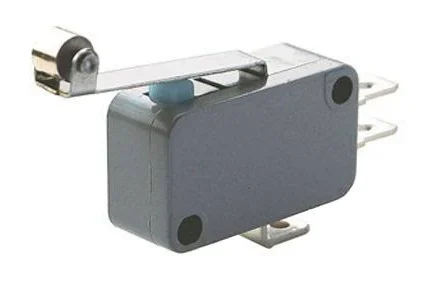 Uzun Makaralı Mikro Anahtar 10A 250V