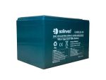 12 Volt 14 Amper VRLA Tipi Elektrikli Bisiklet Aküsü (Solinved)