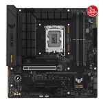ASUS TUF GAMING B760M-PLUS Intel B760 LGA1700 DDR5 7200 HDMI 2x M2 USB3.2 AURA R - Görsel 2