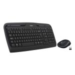 LOGITECH MK330 Kablosuz Klavye Mouse MM Set Siyah (920-003988) - Görsel 2