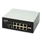 DCN IS2100D-2GF8GT-P 8GE PoE 1xSFP Endüstriyel Switch (Güç Kaynağı Dahil) - Görsel 2
