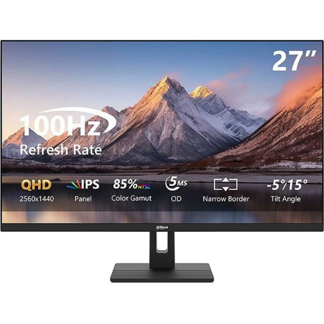 3VMjwExOYSVqDksmxjZ6X9XZqW8kFRqaypJmdxyI 27" DAHUA LM27-C301B 2K IPS 5ms 100Hz 300nt Display HDMI Vesa, Blue Light Filter - Görsel 1