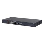 DAHUA CS4218-16ET-135 16FE PoE Port (135W), 2GE Combo, 2xSFP Cloud Managed Switc