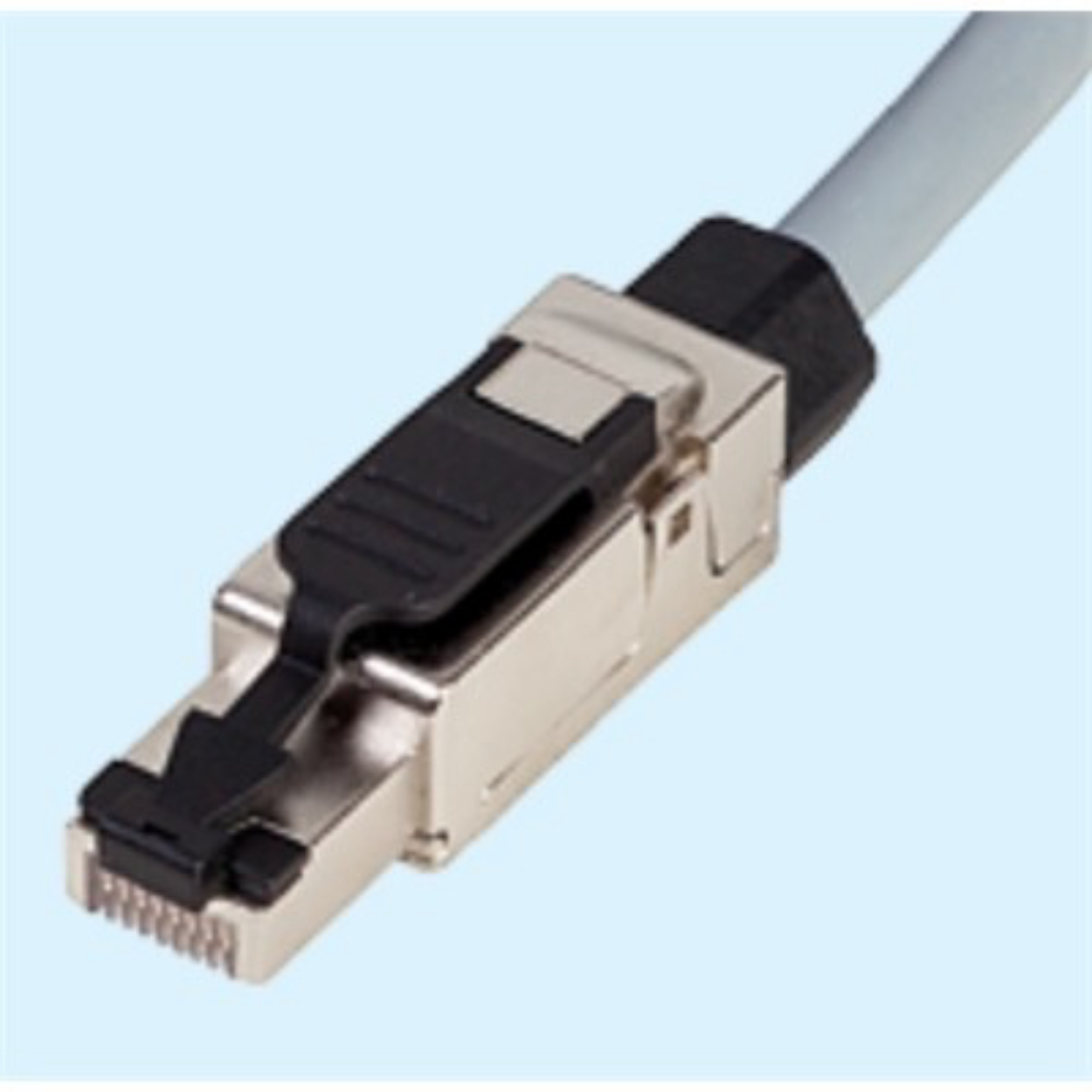 47740 HCS CAT6A 10G PLUG RJ45 IP20 - Görsel 1