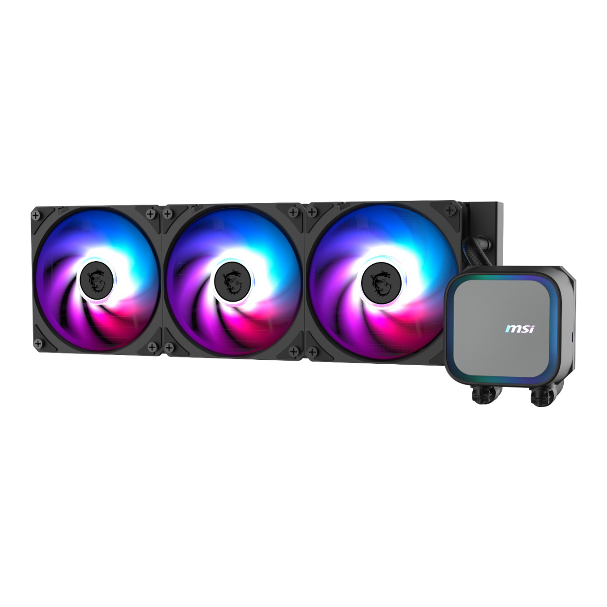 4JEUh0MxFaheoZYqIbcQoQcn1jjH5EiCKABmvwJn MSI MAG CORELIQUID A13 360 360 mm AGRB LGA1700/1851 Sıvı İşlemci Soğutucusu - Görsel 1