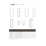 AGER Vega Base 22U W=600mm D=800mm 19'' Dikili Tip Kabinet - Görsel 3