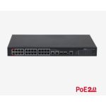 DAHUA PFS4226-24ET-240 24FE PoE Port (240W), 2xCombo SFP Yönetilebilir Swich