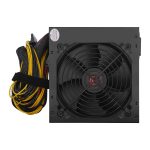 RAMPAGE RMP-500-80P 500W 80 PLUS 12cm Fan A ktif PFC Power Supply - Görsel 3