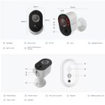 REOLINK Argus 3 Pro 5M Dahili Bataryalı Solar Destekli WiFi AI Kamera - Görsel 2