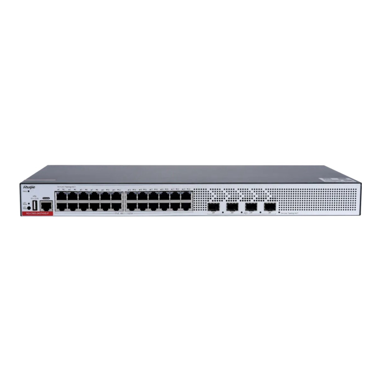 6Tff0TrbkWEglOi3YwFpWMHczcc8BK1ULwejtNzH RUIJIE RG-CS83-24GT4XS-P 24-Port 1GE Poe 370W 4x10G SFP L-3 Yönetilebilir - Görsel 1