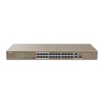 TENDA TEF1126P-24-250W 24FE PoE Port (250W), 1GE Uplink, 1xCombo SFP Switch - Görsel 2