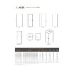 AGER Vega Base 26U W=800mm D=1000mm 19'' Dikili Tip Kabinet - Görsel 3