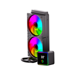 FRISBY FCL-240B ARGB 240 LIQUID COOLER BLACK - Görsel 2