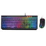RAMPAGE KM-R57 Seraphic RGB Aydınlatmalı Q Gaming MM Klavye ve 12800DPI Mouse - Görsel 2