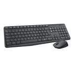 LOGITECH MK235 Kablosuz Klavye Mouse MM Set Siyah (920-007925) - Görsel 2
