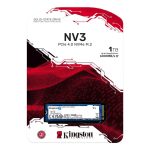 KINGSTON SNV3S 1TB NV3 NVMe 6000/4000MB/s SNV3S/1000G (M.2 2280) - Görsel 3