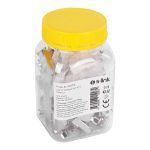 S-LINK SL-CAT712 CAT7 FTP Metal Jack 50'li Kavanoz - Görsel 3