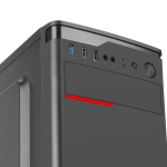 FRISBY FC-2910B 300W 1X120MM FAN,USB 2.0 KASA - Görsel 3