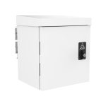 AGER MİNİMOBESE 300x300x400 ÇİFT CİDARLI OUTDOOR KABİNET+ DİREK MONTAJ KİTİ